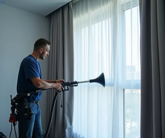 Professional drapes cleaning process tools Matty Curtain Cleaning reservoir-vic
